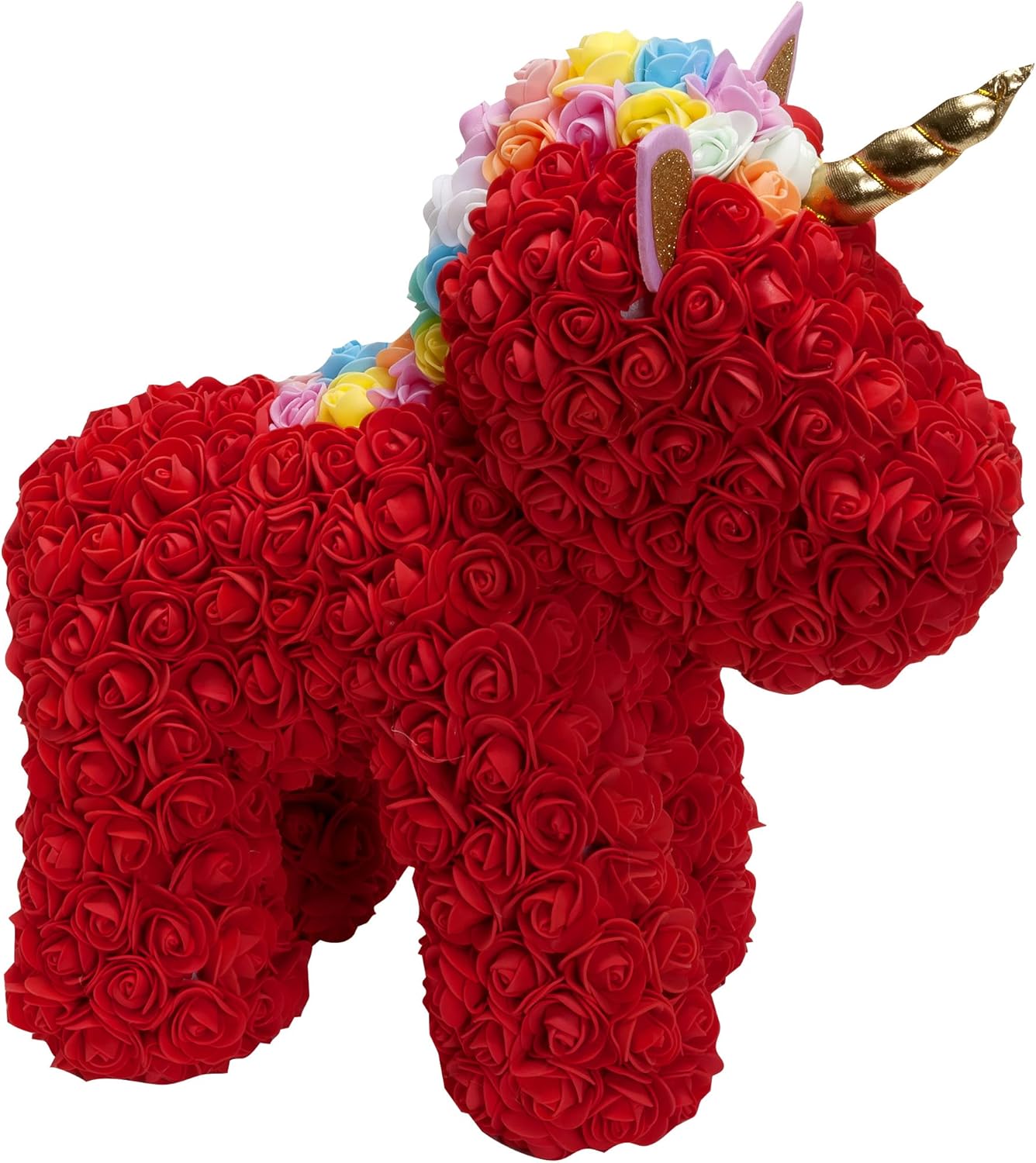 Rose Unicorn Bear With Gift Box