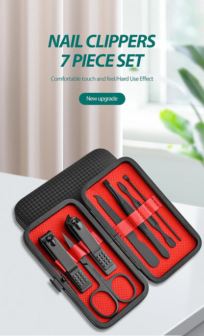 7-Piece Nail Clipper Manicure Set