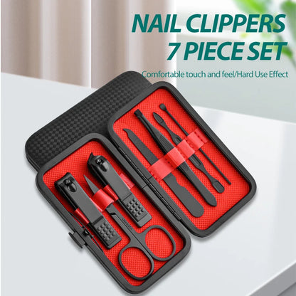 7-Piece Nail Clipper Manicure Set