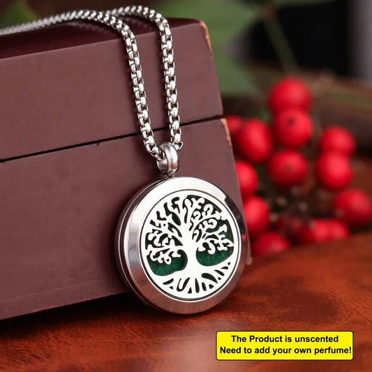 AROMATHERAPY NECKLACE essential oil diffuser pendant