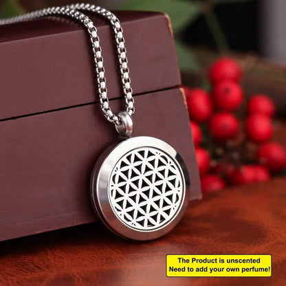 AROMATHERAPY NECKLACE essential oil diffuser pendant