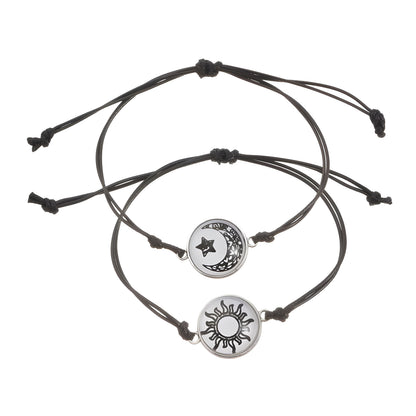 Romantic Luminous Sun Moon Couple Bracelets