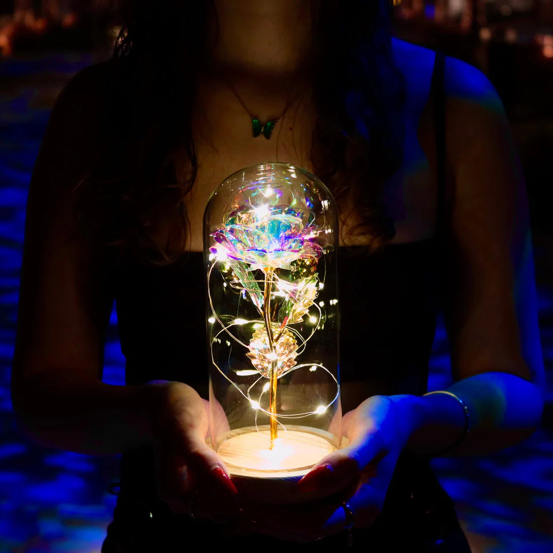 Enchanted Sparkly Rose®